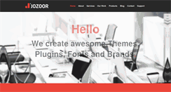 Desktop Screenshot of jozoor.com